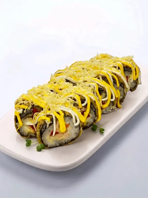 Ролл «Цезарь Хот с курочкой»