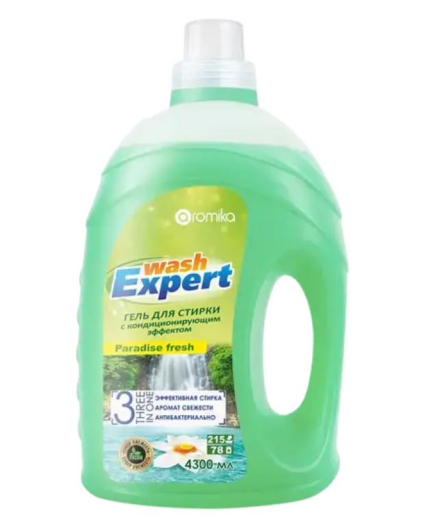 Гель-кондиционер для стирки «Wash Expert» Paradise fresh 4300 мл