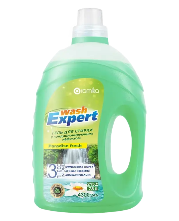 Гель-кондиционер для стирки «Wash Expert» Paradise fresh 4300 мл